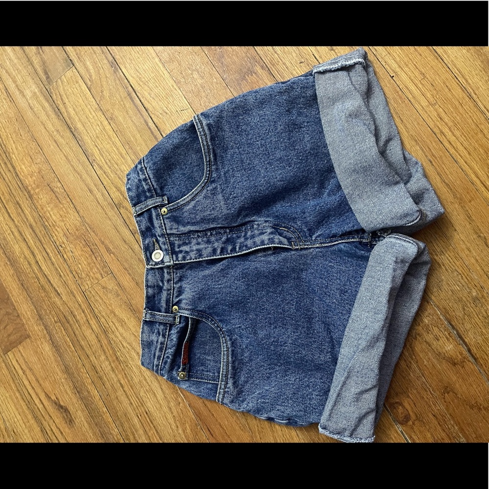 Lawman shorts with patches